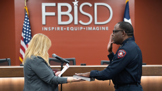  Swearing in Chief of Police 